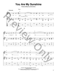 You Are My Sunshine Guitar and Fretted sheet music cover